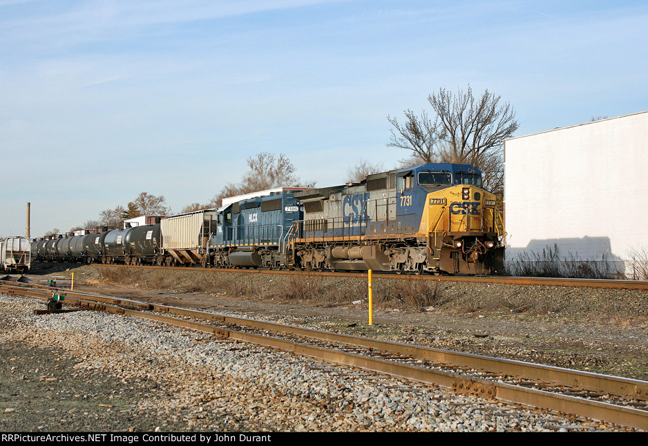 CSX 7731 on K-408